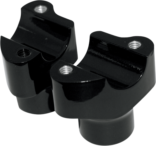 Elevadores de Manillar Buffalo 1 1/2" Negro