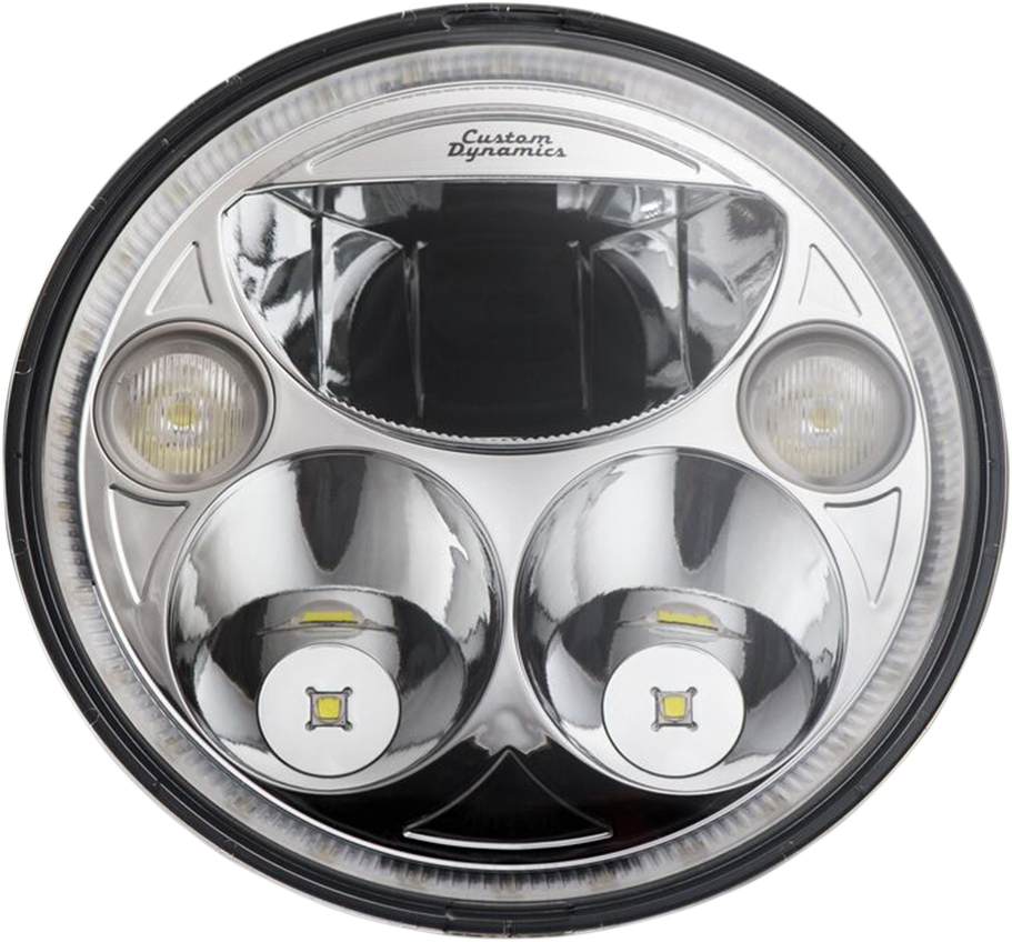 7" TruBEAM® Headlamp - Chrome - Chief