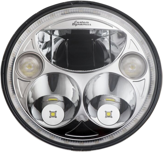 7" TruBEAM® Headlamp - Chrome - Chief