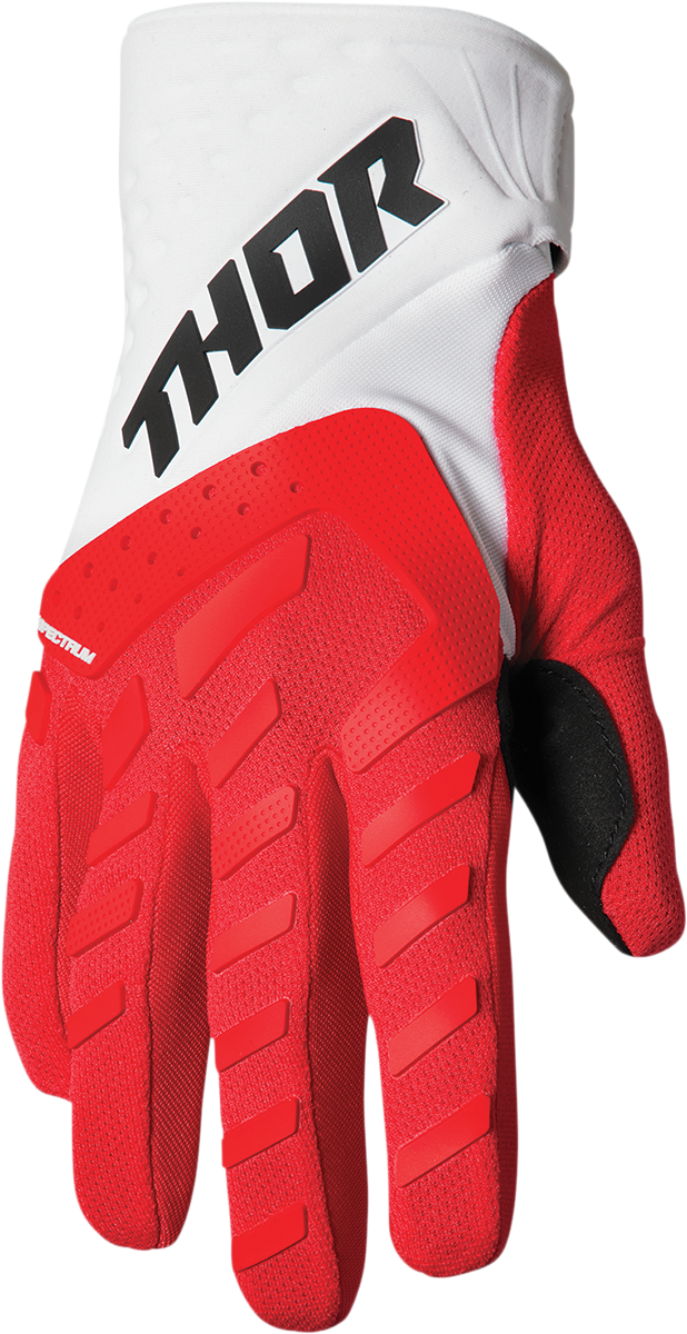 Spectrum Gloves - Red/White - XS