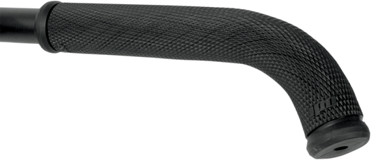 Grips - Rubber - 8" - Black