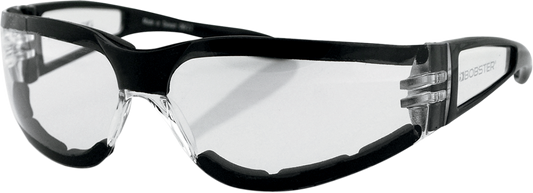 Shield II Sunglasses - Gloss Black - Clear