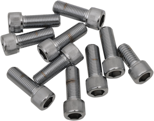 Tornillos allen estriado 3/8"-24 x 1" cromo