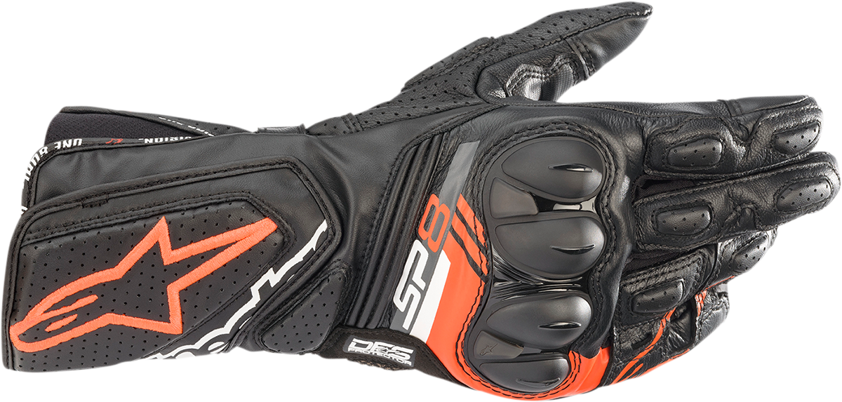 SP-8 V3 Gloves - Black/Red - Small