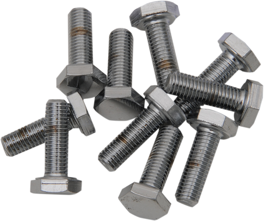 Tornillos de cabeza hexagonal 1/4"-28 x 3/4" cromo