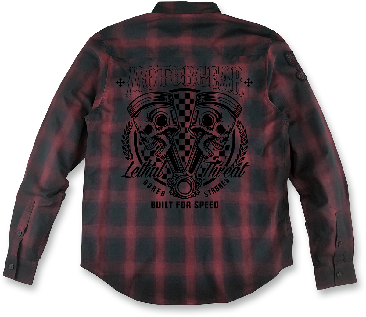 Built for Speed Long-Sleeve Shirt - Red - Large