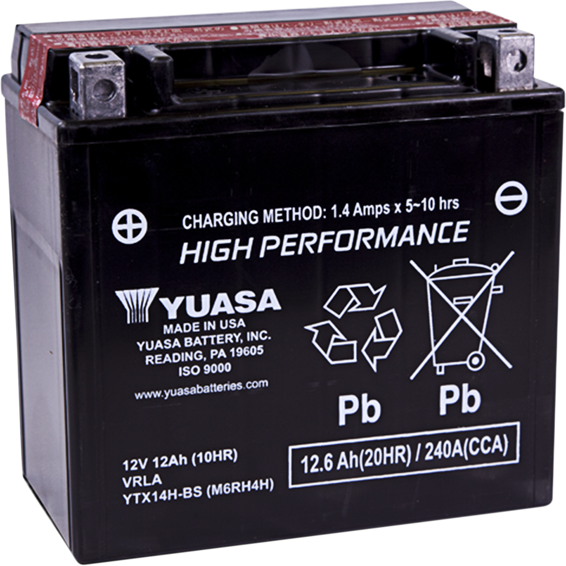 AGM Battery - YTX14H-BS .69L