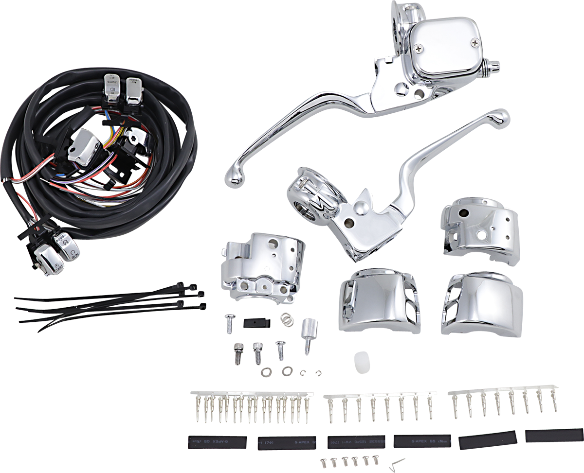 Controles del Manillar con Cilindro Maestro y Palancas 9/16"