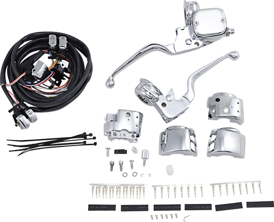 Controles del Manillar con Cilindro Maestro y Palancas 9/16"