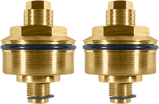 Fork Preload Adjuster - Gold Finish - 49 mm