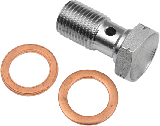 Banjo Bolt - 10 mm x 1 mm - Single - Steel