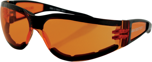 Shield II Sunglasses - Gloss Black - Amber