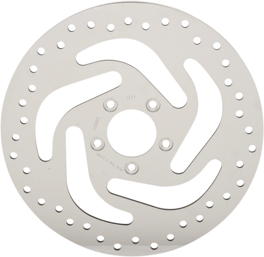 Drilled Brake Rotor - Front - 11.8" - Softail/Sporster