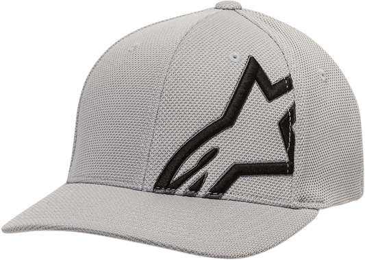 Gorra Alpinestars Corp Stretch Mesh plata/negro