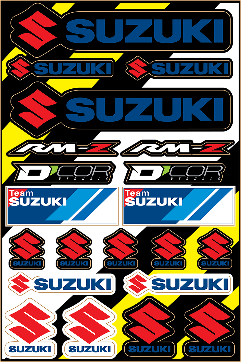 Decal Sheet - Suzuki Cor2