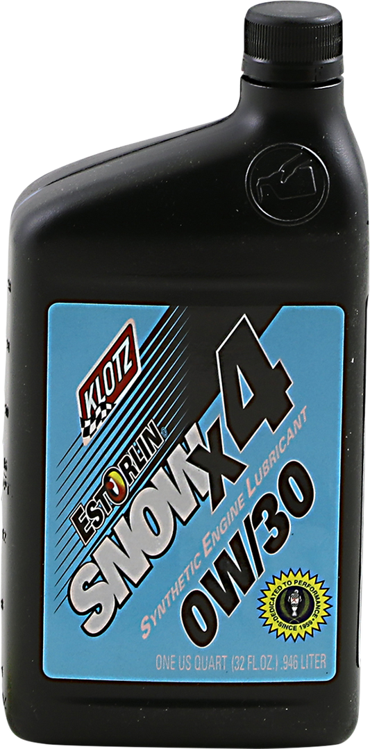 X4 Snow Oil - 0W-30 - 1 U.S. quart