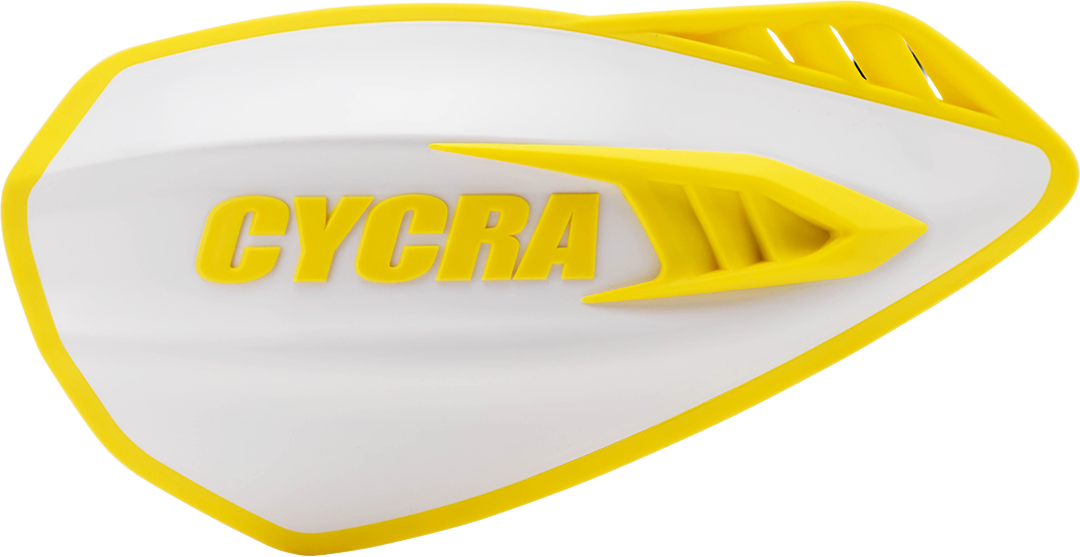 Handguards - Cyclone - White/Yellow