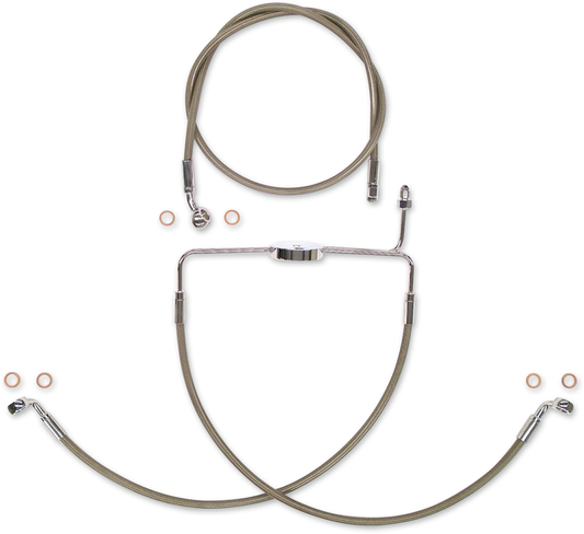 XR Brake Line Kit - 29" - Stainless8889