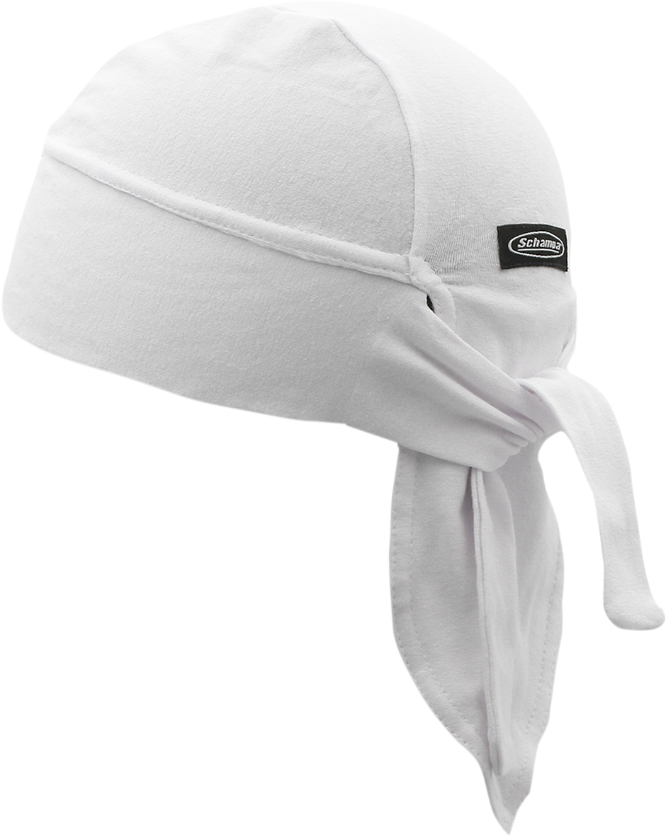 Wide Band Headwrap - White