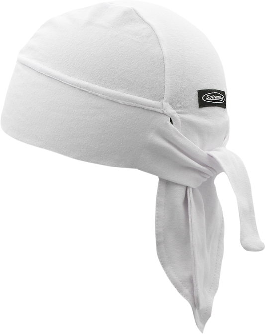 Wide Band Headwrap - White