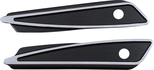 Bag Hinge Covers - Ripper - Black