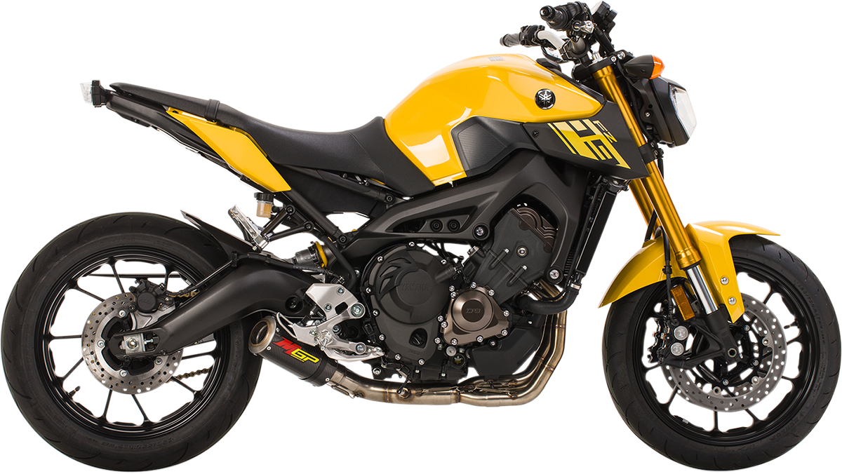 Full Exhaust System with Carbon Muffler