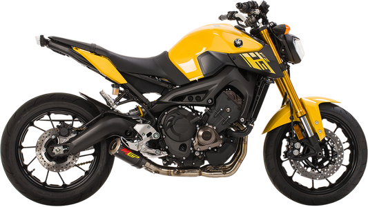 Full Exhaust System with Carbon Muffler