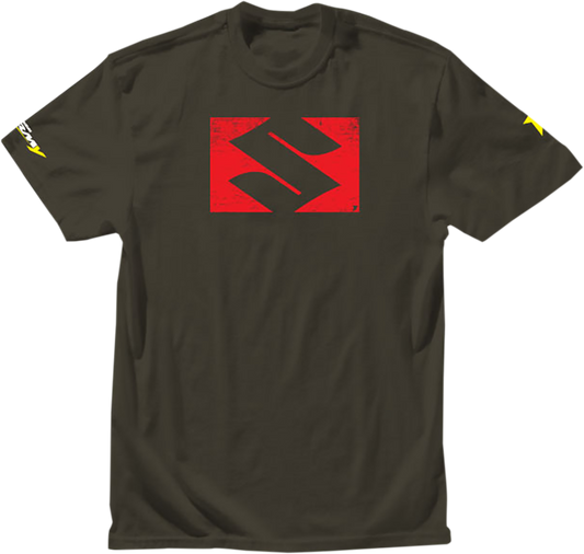 Suzuki Bold S T-Shirt - Black - 2XL