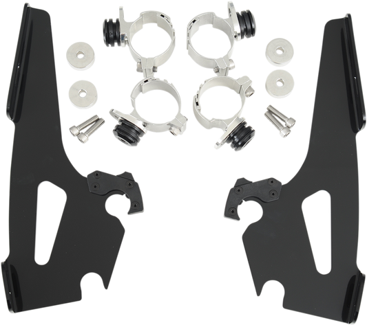 Batwing Trigger Lock Mounting Kit - Narrow - Black