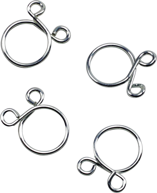 Wire Clamp Refill - Silver - 4-Pack