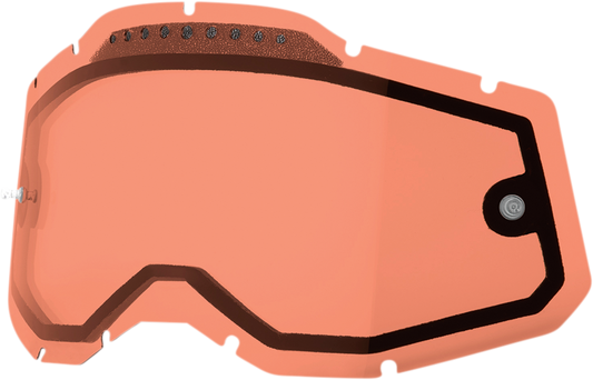 Accuri 2/Racecraft 2/Strata 2 Dual Lens - Vented - Rose