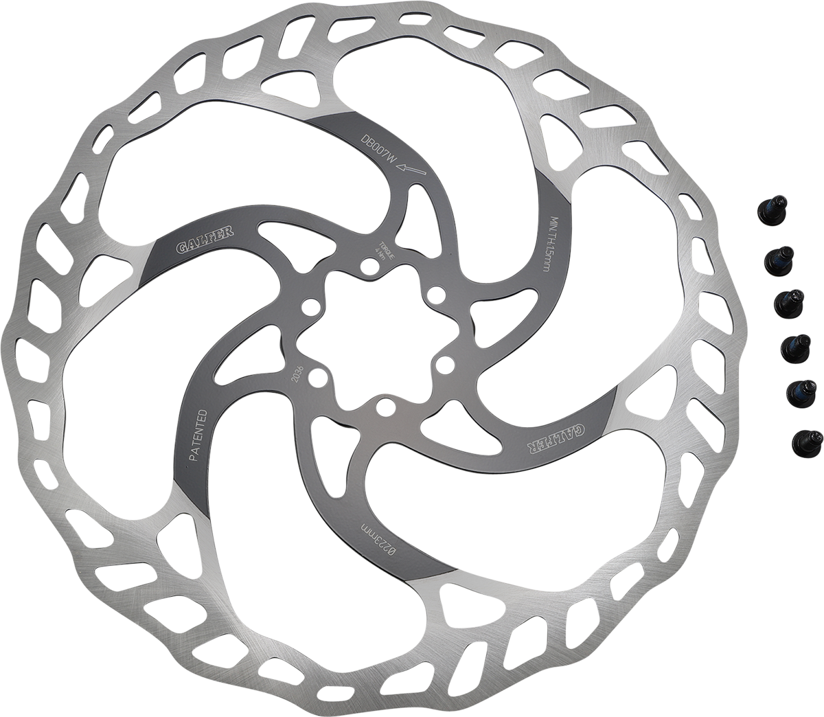 223 mm Oversized Bicycle Brake Rotor