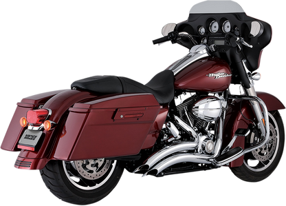 Escapes Vance & Hines Big Radius cromo H-D Touring 2009 a 2016