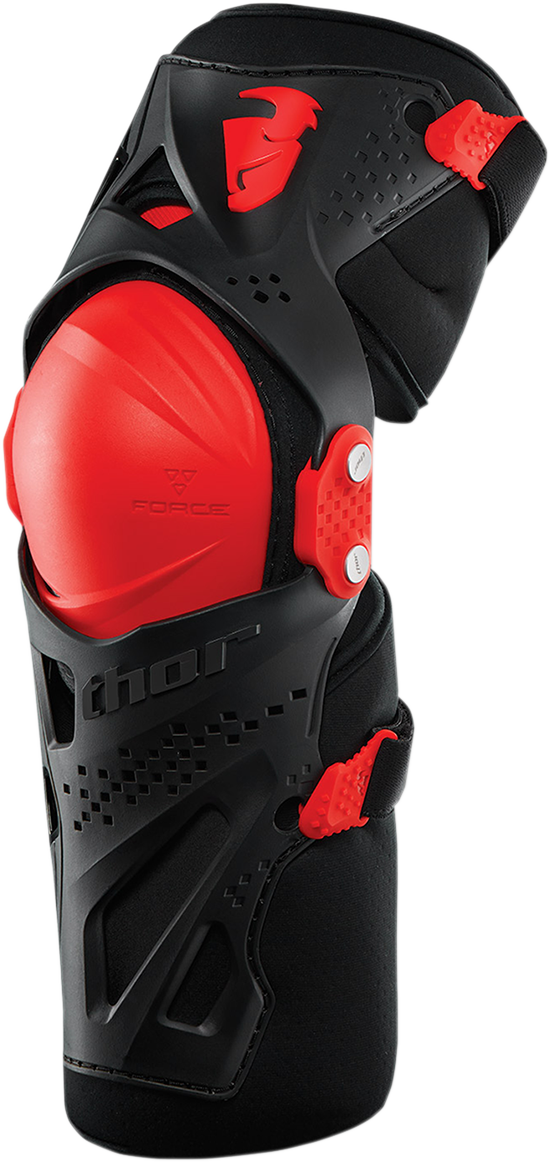 Force XP Knee Guards - Red - S/M