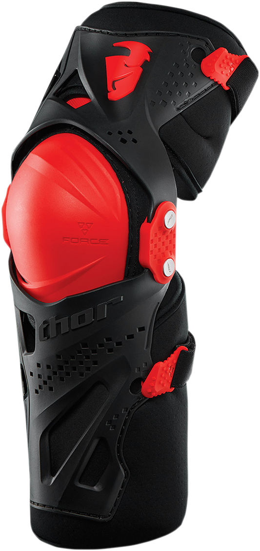 Force XP Knee Guards - Red - S/M