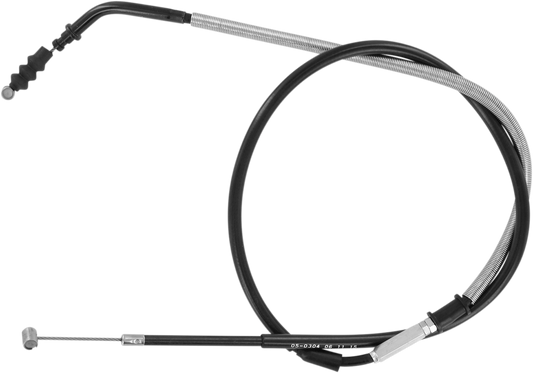 Clutch Cable - +2" - Yamaha - Black Vinyl