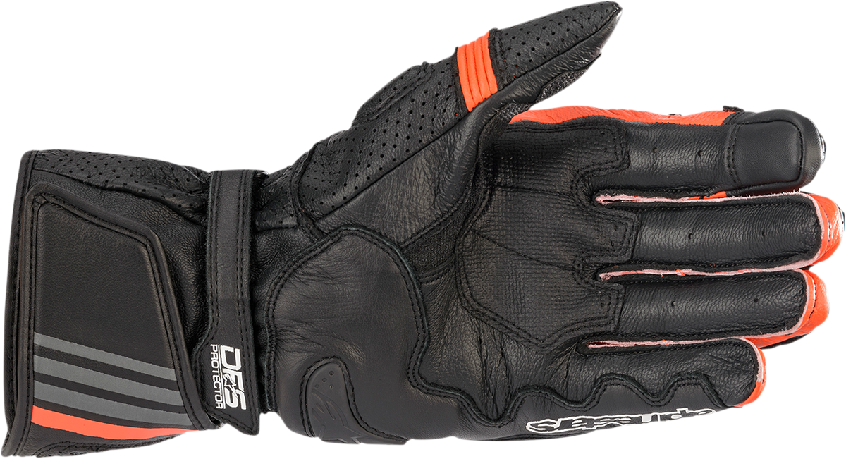 GP Plus R v2 Gloves - Black/Red - Small