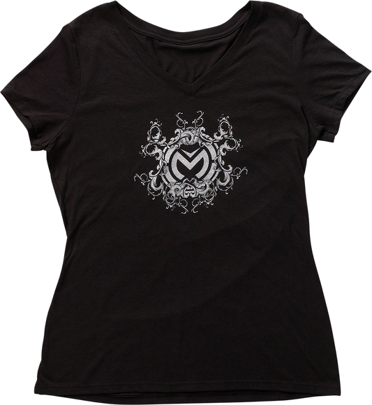 Women's Filigree T-Shirt - Black - XL