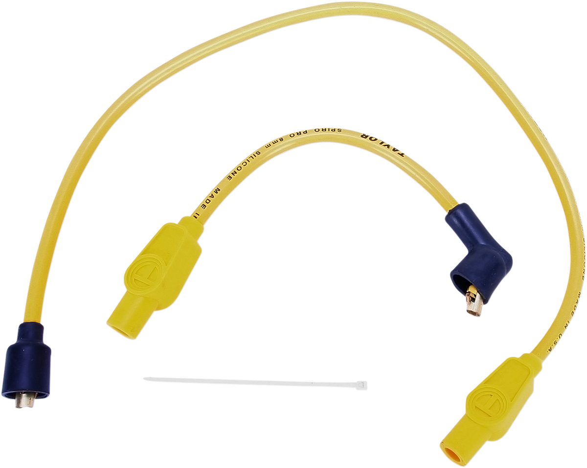 Spark Plug Wires - Yellow - FLT/XL