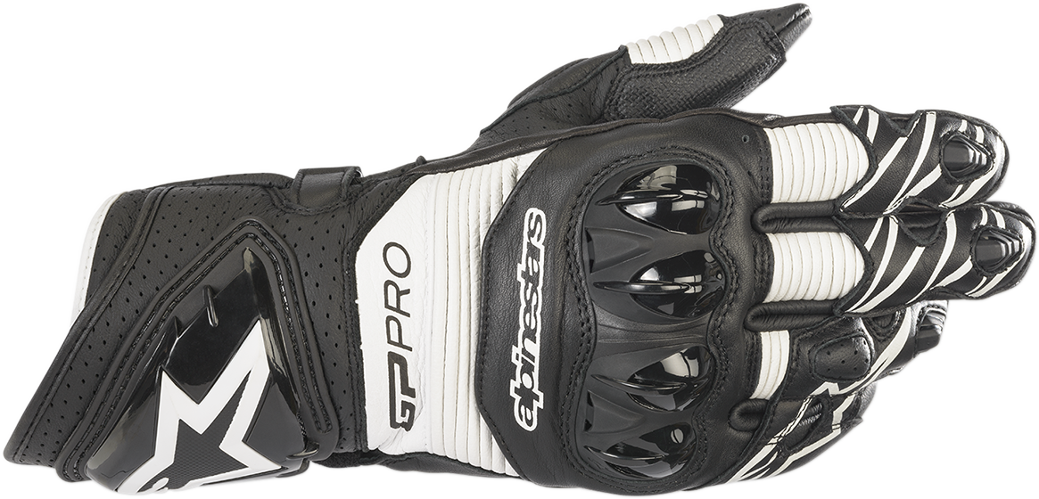GP Pro RS3 Gloves - Black/White - Small