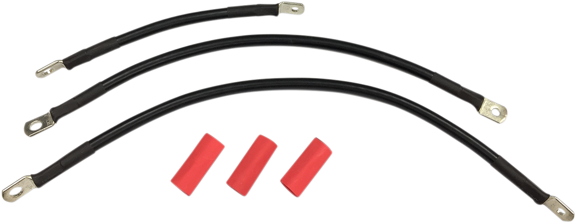 Black Battery Cable Set - '84-'88 ST