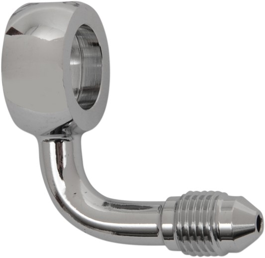 Banjo Fitting - AN3 - Chrome - 90