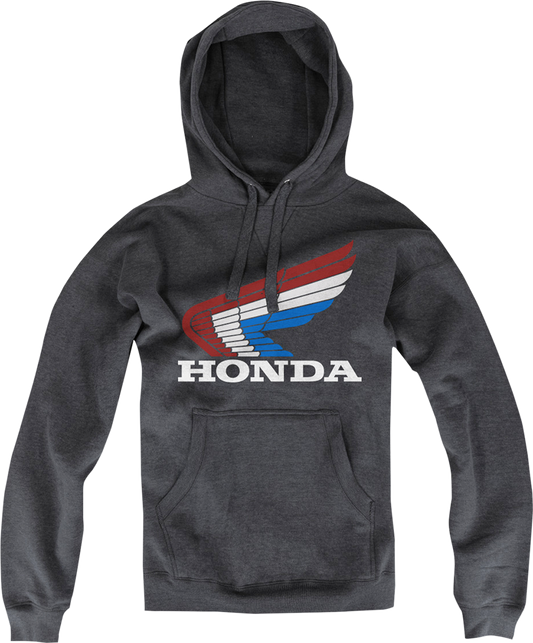 Honda Vintage Wing Hoodie - Black - Medium