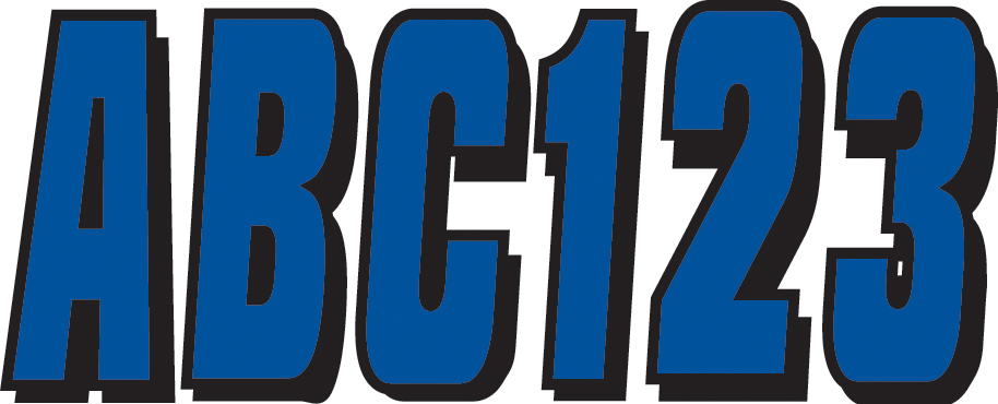 I.D. Sticker Kit - 320 Series - Blue