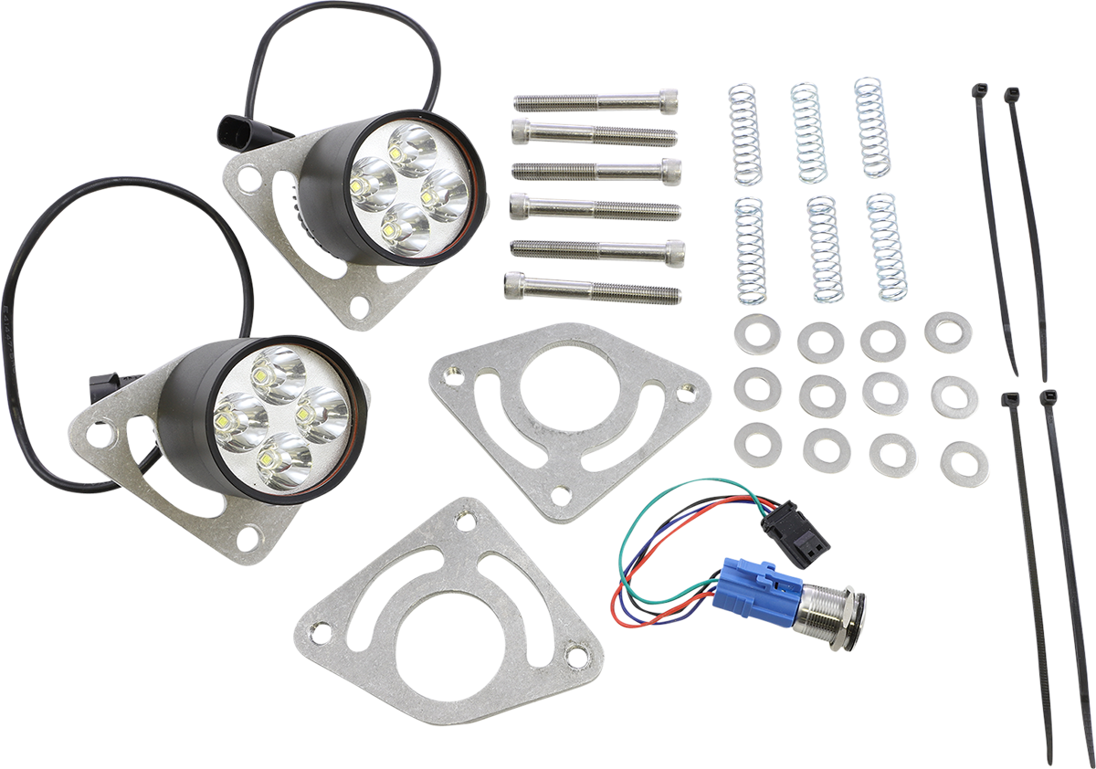 2" LED Driving Light Kit - '16-'17 Spyder Roadster F3