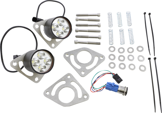 2" LED Driving Light Kit - '16-'17 Spyder Roadster F3