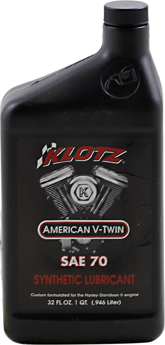 V Twin Synthetic Oil - 70W - 1 U.S. quart