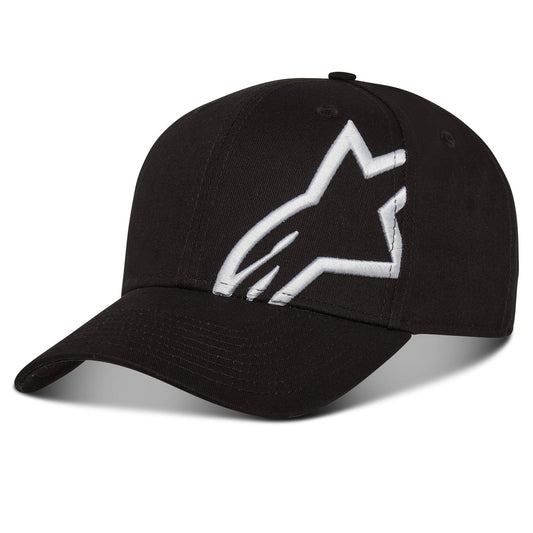 Gorra ajustable ALPINESTARS Corp Snap negra/blanca