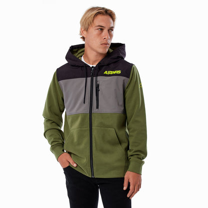 Chamarra ALPINESTARS Elevate Hybrid verde olivo