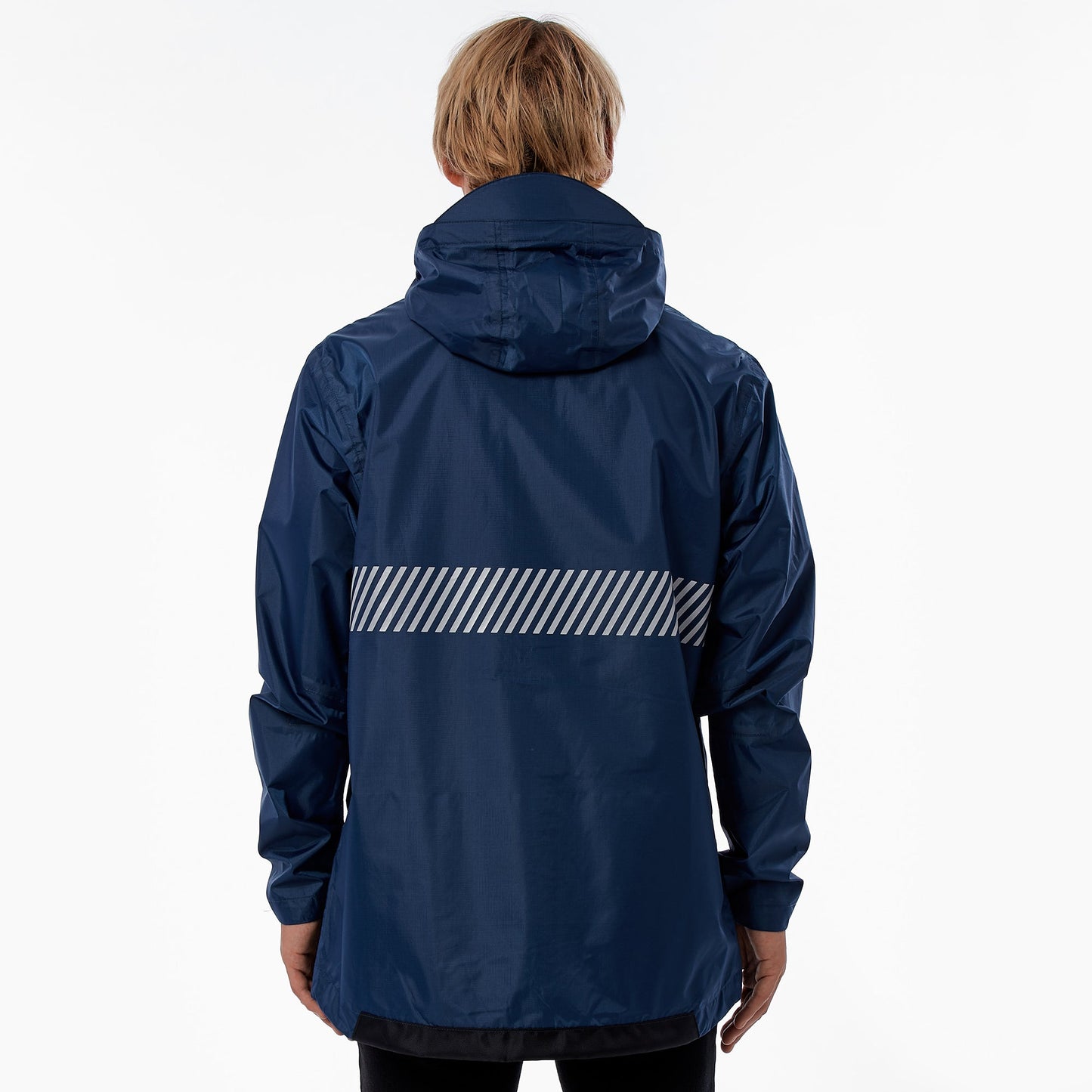 Chamarra impermeable Fusion azul marino